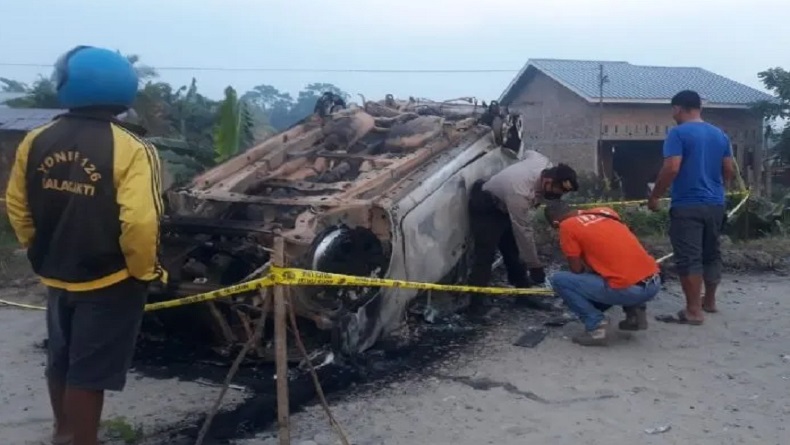 2 Pencuri Lembu Tewas Dipukuli Massa di Deliserdang, Mobil Dibakar