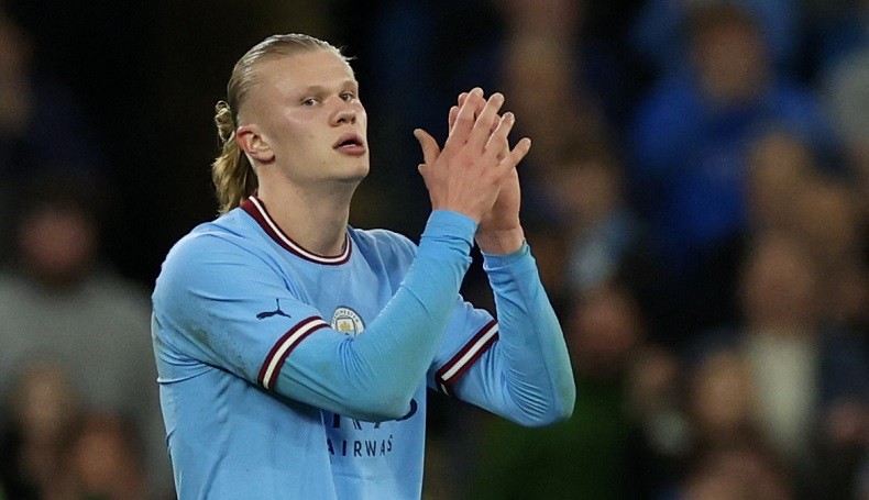 Cedera Belum Pulih, Erling Haaland Terancam Absen di Laga Man City Vs Liverpool 