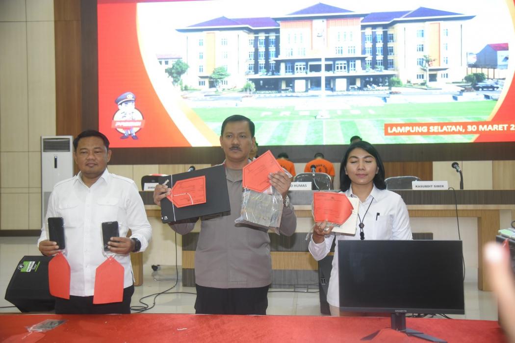 Polda Lampung Tangkap Operator SBO TV, Aplikasi Streaming Olahraga Bajakan