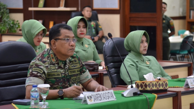 Danrem 043/Gatam Berganti, Brigjen Ruslan Effendy Jadi Kasdam II/Sriwijaya