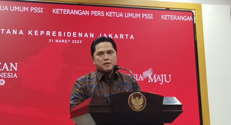 Erick Thohir Dapat 2 Tugas Khusus dari Jokowi usai Piala Dunia U-20 Batal di Indonesia, Apa Saja?
