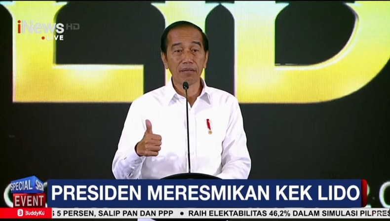 Presiden Jokowi Resmikan KEK MNC Lido City di Bogor