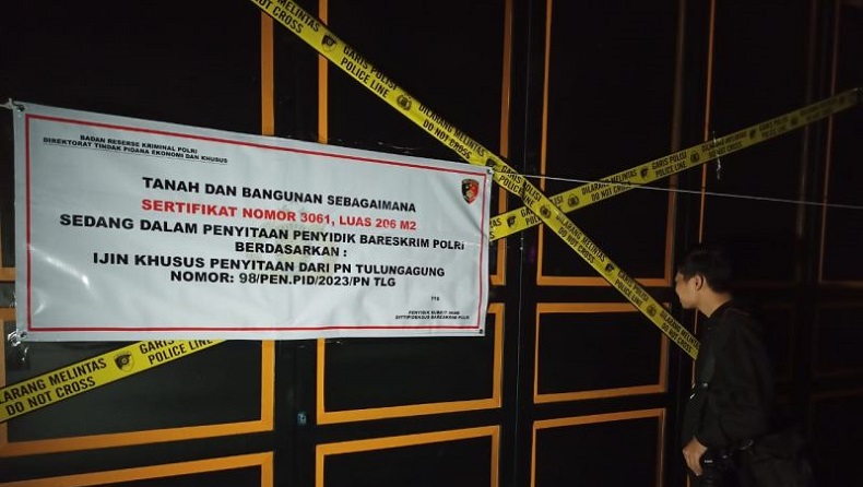 Bareskrim Sita Aset Tersangka Robot Trading ATG Bayu Walker di Tulungagung
