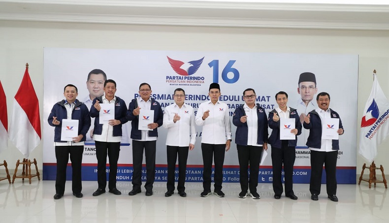 Lantik 6 Pengurus DPP, Hary Tanoe: Bukti Partai Perindo di Seluruh Lapisan Masyarakat