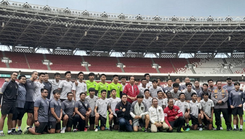 Jokowi Motivasi Timnas U-20 Usai Batal Tuan Rumah Piala Dunia : Jangan Patah Semangat