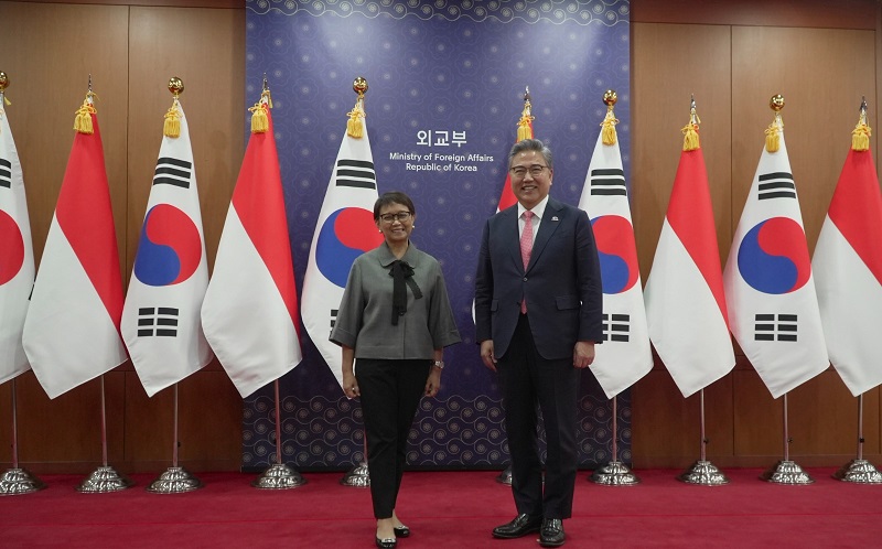 Kunjungi Seoul, Menlu Retno Ajak Pengusaha Korsel Kerja Sama Bangun IKN
