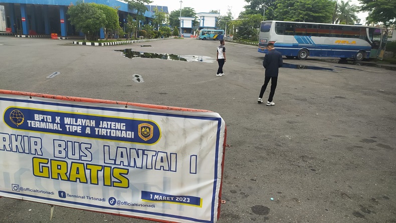 Terminal Tirtonadi Solo Jadi Titik Droping Mudik Gratis Sejumlah Provinsi