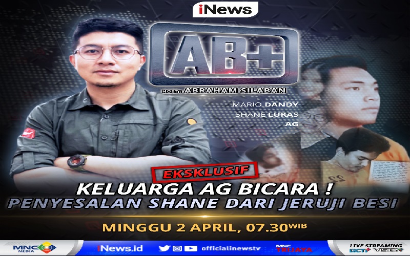 Akankah Fakta Baru Terungkap? Keluarga AG Bicara di AB+ Pagi Ini, Eksklusif di iNews