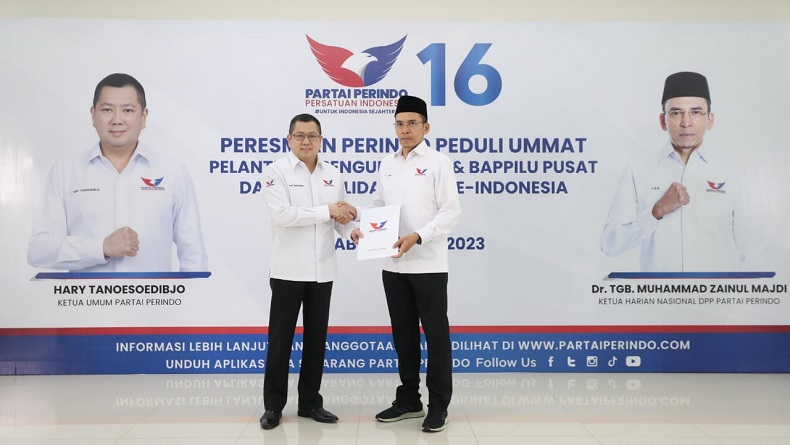 HT Resmikan Yayasan Perindo Peduli Ummat