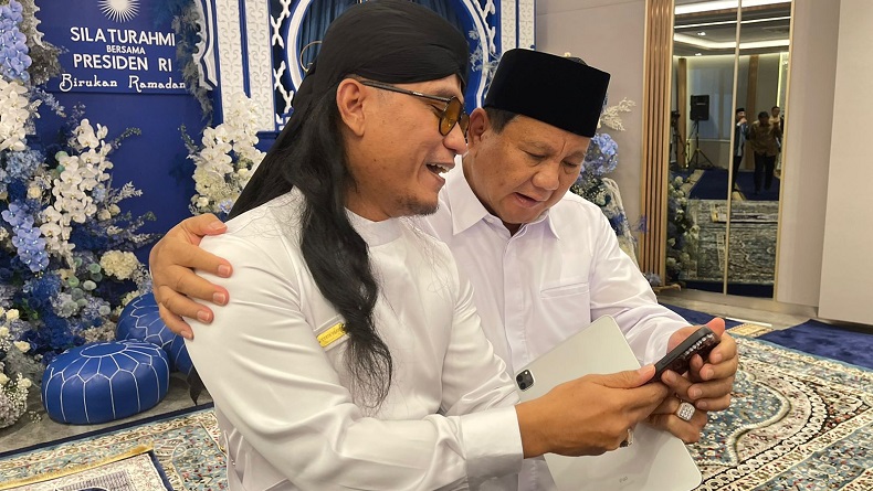 Prabowo Dekat dengan Ulama, Begini Guyonan Gus Miftah di Depan Jokowi dan 4 Ketum Parpol
