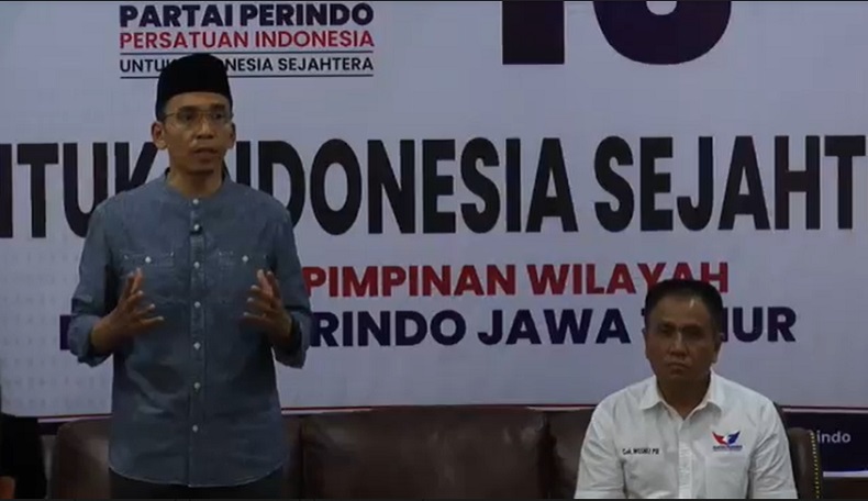 TGB Zainul Majdi Minta Kader Partai Perindo Perkuat Silaturahmi di Masyarakat 