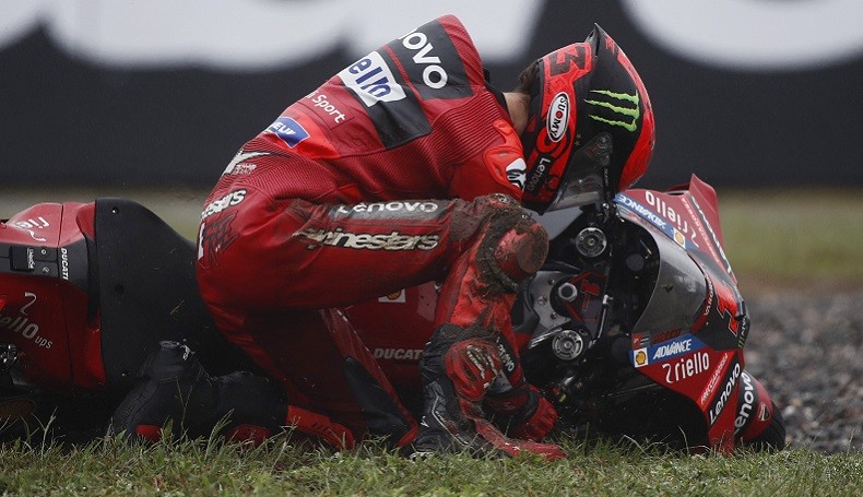 Kesal dengan Hasil MotoGP Argentina 2023, Francesco Bagnaia: Bukan Kecelakaan Normal 
