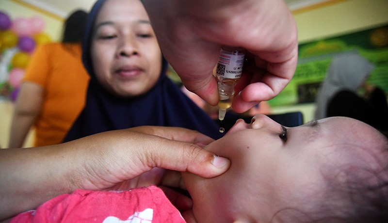 Dinkes Kota Bandung Pastikan Nol Kasus Polio, 180.075 Balita Disasar