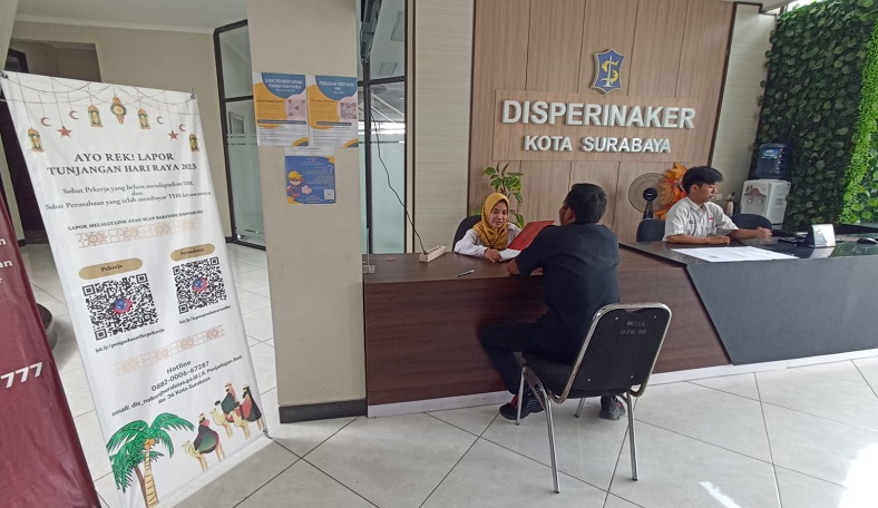 Kawal Pencairan THR, Pemkot Surabaya Buka Posko Pengaduan hingga Hotline Khusus