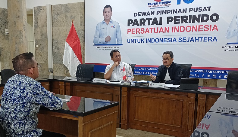 Puluhan Bacaleg Ikuti Seleksi Tatap Muka di Kantor DPP Perindo