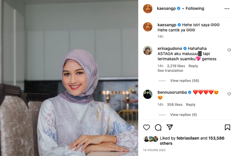 Potret Cantik Erina Gudono Berhijab, Bikin Kaesang Klepek-Klepek!