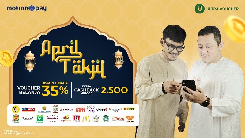 Jangan Lewatkan Keseruan Berburu April Takjil Melalui MotionVoucher di Aplikasi MotionPay 