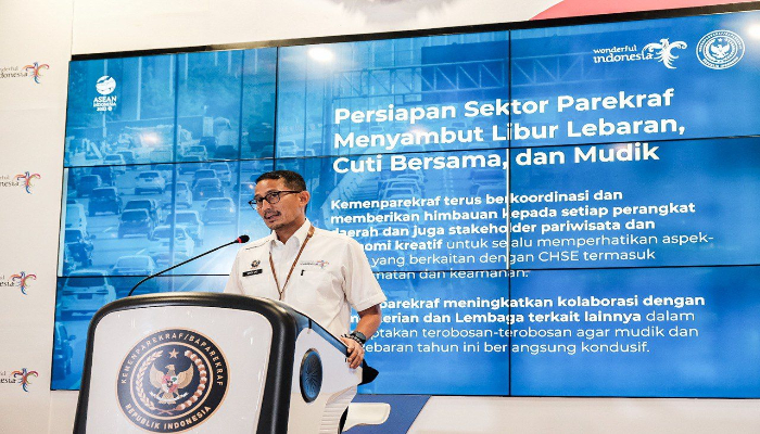 Sandiaga Prediksi Perputaran Ekonomi Parekraf di Lebaran 2023 Capai Rp150 Triliun