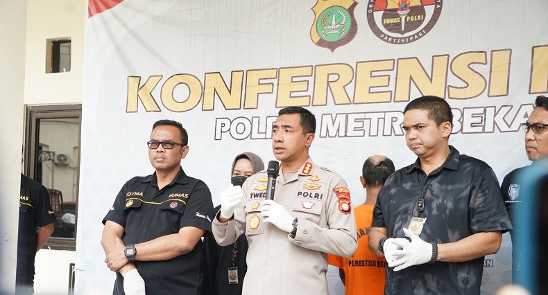 Bayi Hasil Hubungan Gelap Ayah dan Anak Tiri Tewas Dibunuh di Bekasi