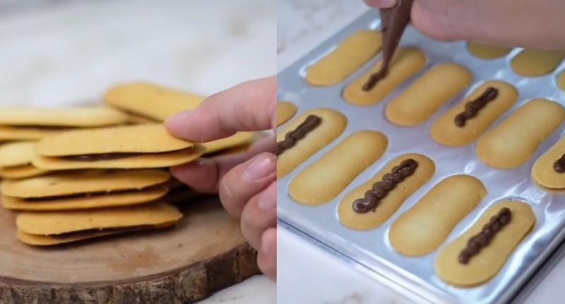 3 Resep Kue Lidah Kucing Premium Anti Gagal, Ditambah Nutella Makin Enak