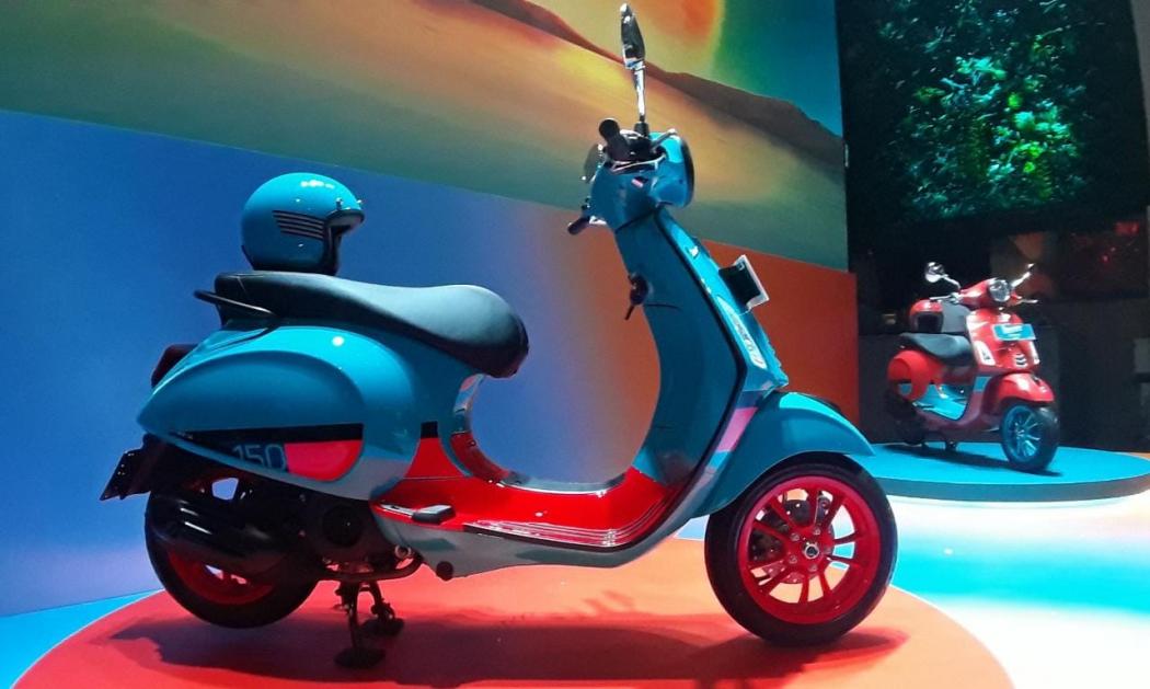 Intip Spesifikasi Vespa Primavera Color Vibe, Tampil Aneh Tabrakkan 2 Warna