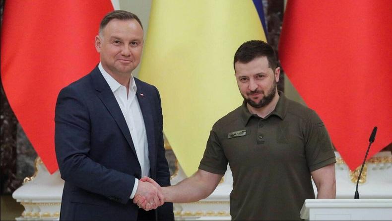 Zelensky Kunjungi Polandia, Bertemu Presiden Andrzej Duda dan PM Mateusz Morawiecki  