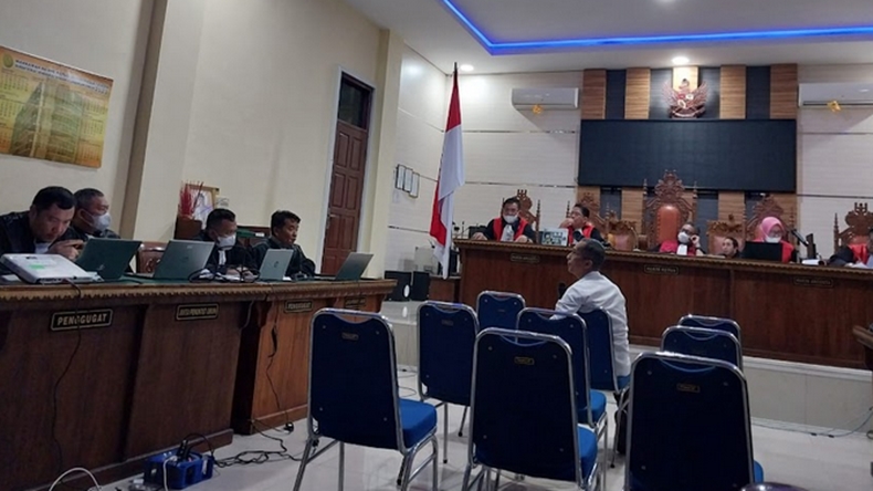 Sidang Lanjutan Unila, Mantan Rektor Karomani Sebut Anak Wapres RI Ikut Titip Mahasiswa