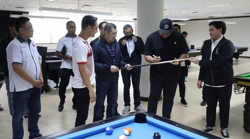 Hary Tanoe Pantau Pelatnas Biliar Jelang SEA Games: Pulanglah dengan Membawa Medali Emas!