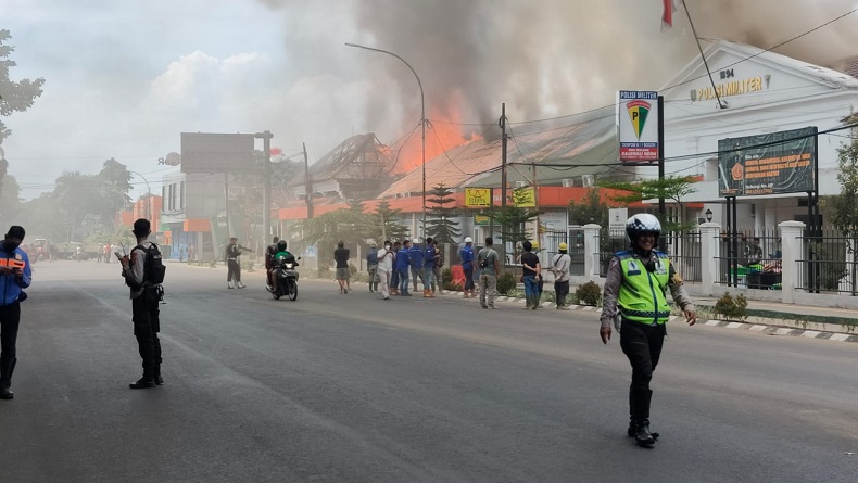 Kebakaran di Rumah Sakit Salak Bogor, Jalan Jenderal Sudirman Ditutup