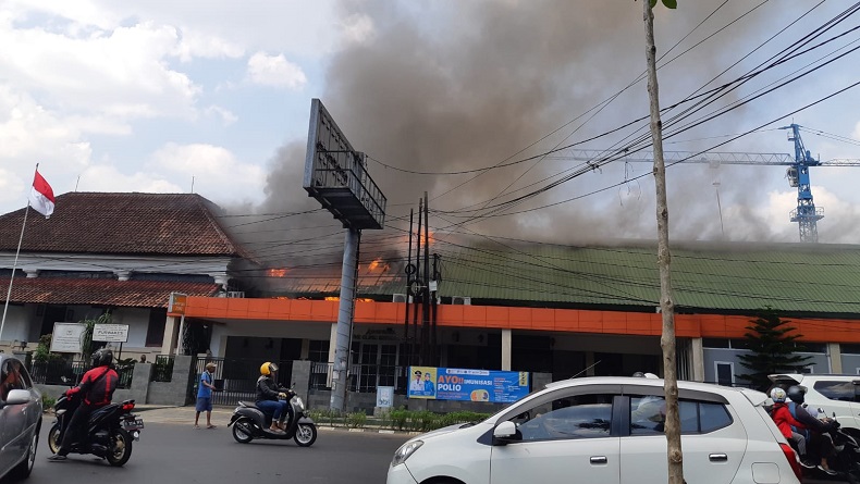 Kebakaran Terjadi di Rumah Sakit Salak Kota Bogor