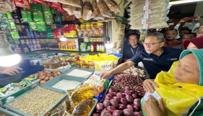Mendag: Harga Bahan Pokok secara Nasional Jelang Lebaran Cenderung Turun