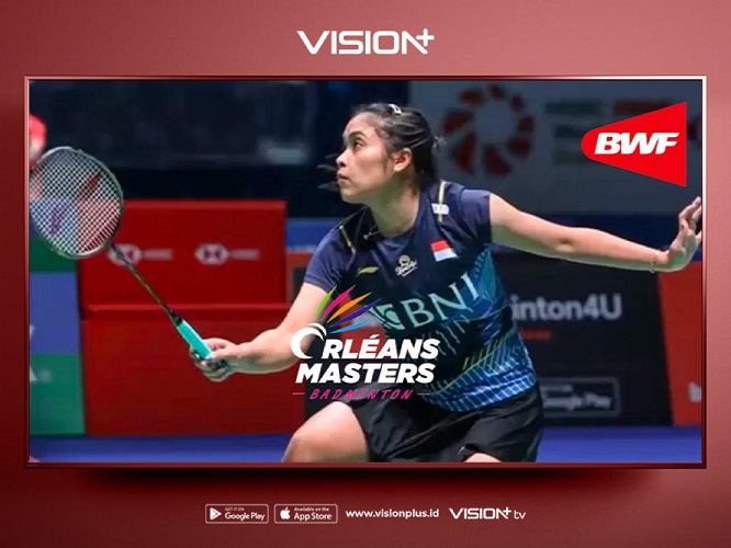 Wakil Indonesia Incar Gelar Juara Orleans Masters 2023, Tonton Aksinya Live di Vision+
