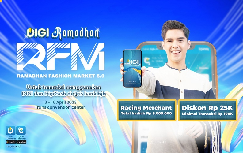 Dorong Transaksi UMKM, bank bjb Gelar DIGI Ramadhan Fashion Market