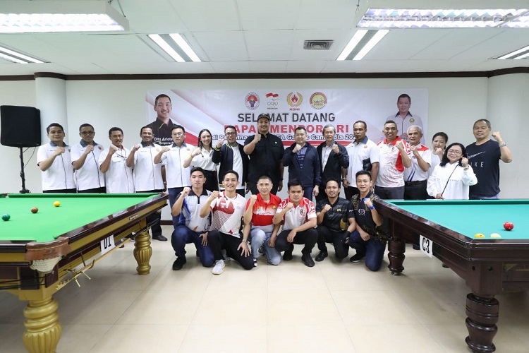 Tinjau Persiapan Atlet Biliar untuk SEA Games 2023, HT: Harumkan Nama Bangsa