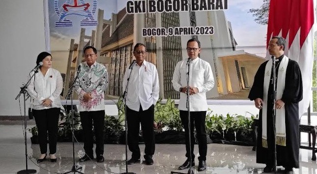 Mahfud MD hingga Tito Karnavian Resmikan Gereja GKI Bogor Barat