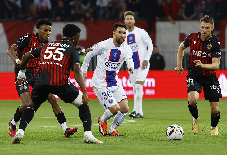 Hasil Nice Vs PSG: Messi Keluarkan Magis, PSG Akhirnya Menang Lagi
