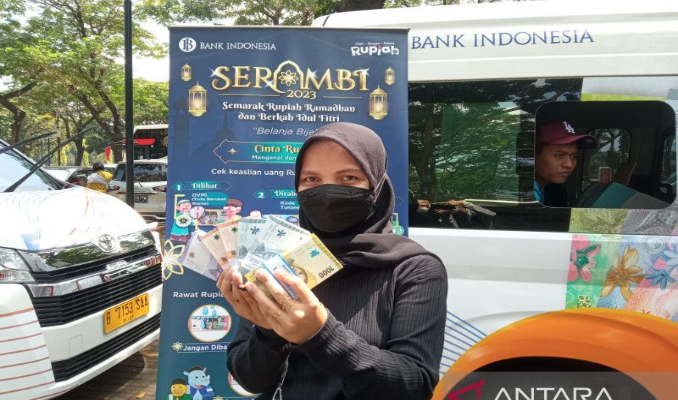 BI Realisasikan Penukaran Uang Ramadan dan Idulfitri Rp85 Triliun, 44 Persen dari Target