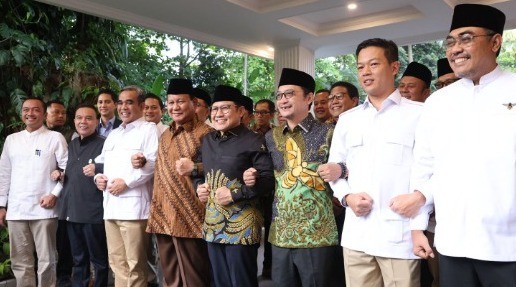 Sambangi Kertanegara, Gus Muhaimin Ucapkan Selamat atas Elektabilitas Prabowo dan Bahas Kerja Sama