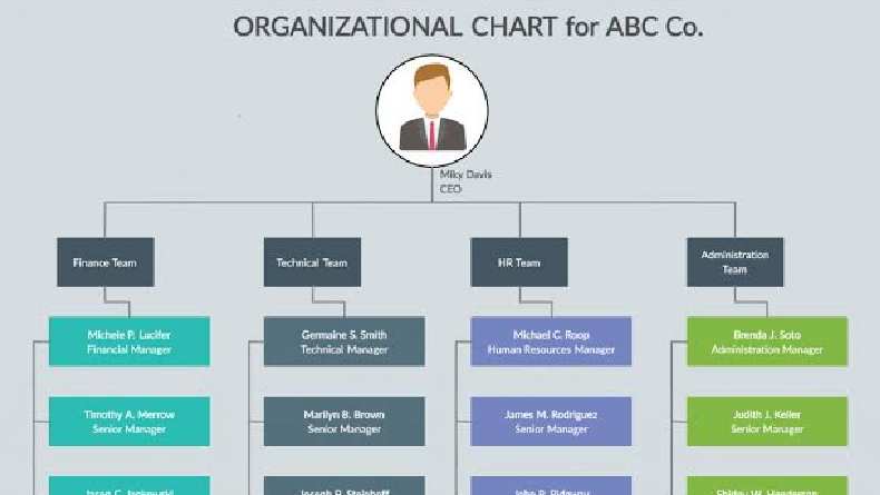 Contoh Struktur Organisasi Perusahaan dan Tugasnya, Efektif Kelola SDM