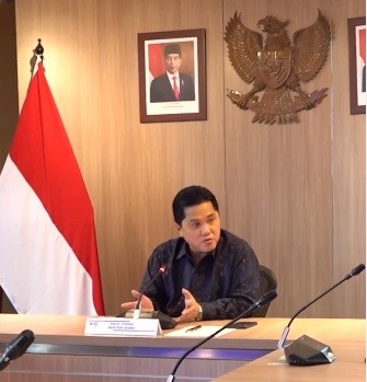 Bahas Integrasi Indihome ke Telkomsel, Erick Thohir: Lindungi UMKM dan Buka Lapangan Kerja 