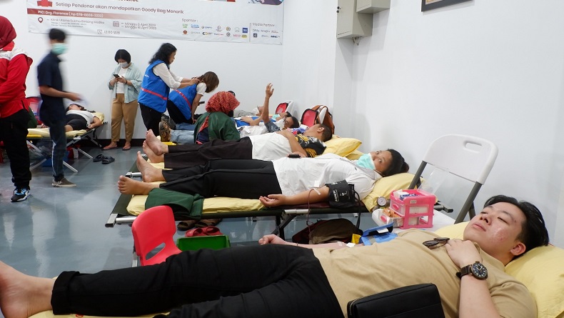 PSMTI Pusat Gelar Donor Darah, Bentuk Kepedulian Sesama