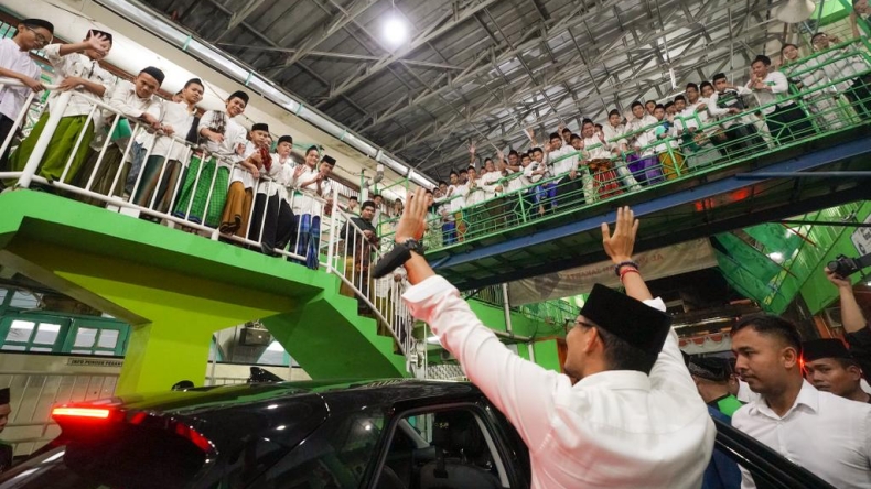 Didoakan Kiai Jadi Presiden, Sandiaga Uno: Hormat yang Luar Biasa untuk Pak Prabowo