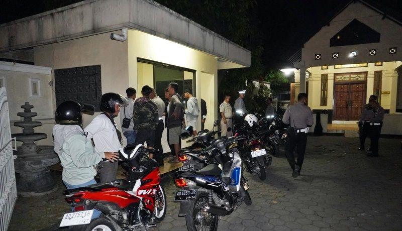 Jelang Lebaran, Polresta Solo Gencar Razia Kendaraan Knalpot Brong