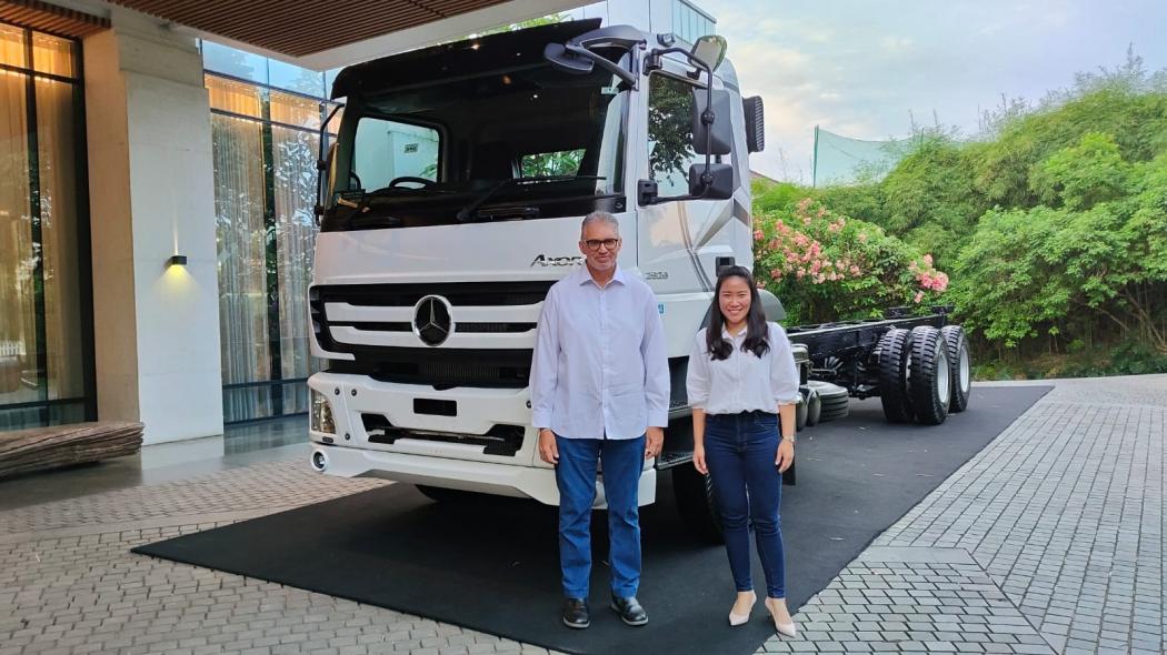 Daimler Luncurkan Truk Mercy Axor M-Cab Euro 4, Dilengkapi Ranjang Tempat Tidur Sopir