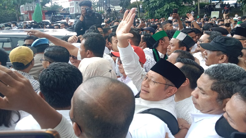 Ini isi Pidato Anas Urbaningrum setelah Bebas dari Penjara, Sindir Lawan Politik