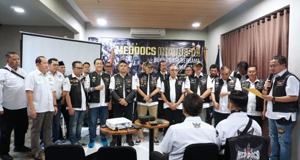 Ramadhan, Komunitas Dokter Pecinta Moge MedDocs Pilih Buka Bersama Anak Yatim