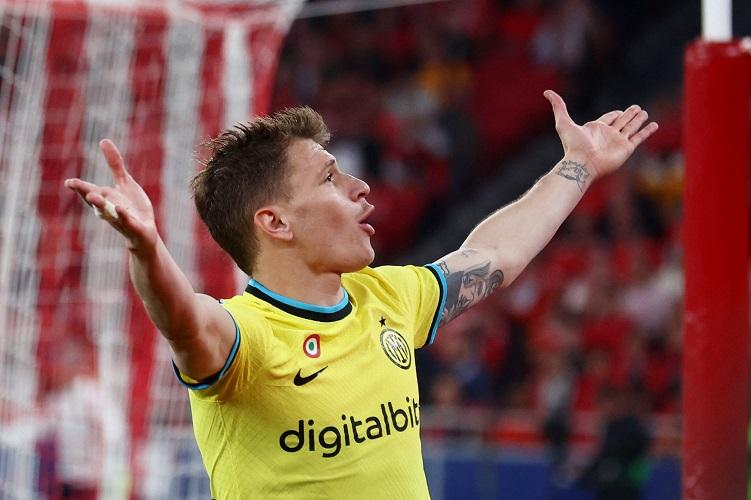 Hasil Liga Champions: Nicolo Barella Cemerlang, Inter Milan Tekuk Benfica 2-0