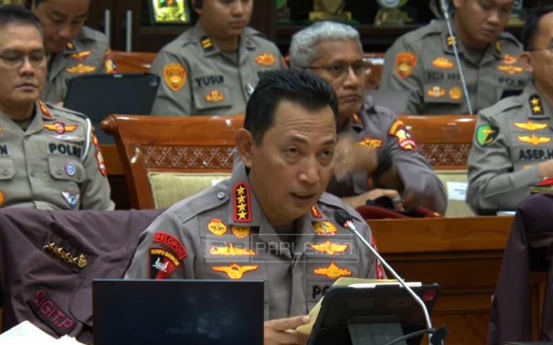 Kapolri Minta Maaf soal Sambo hingga Teddy Minahasa di Depan Komisi III DPR