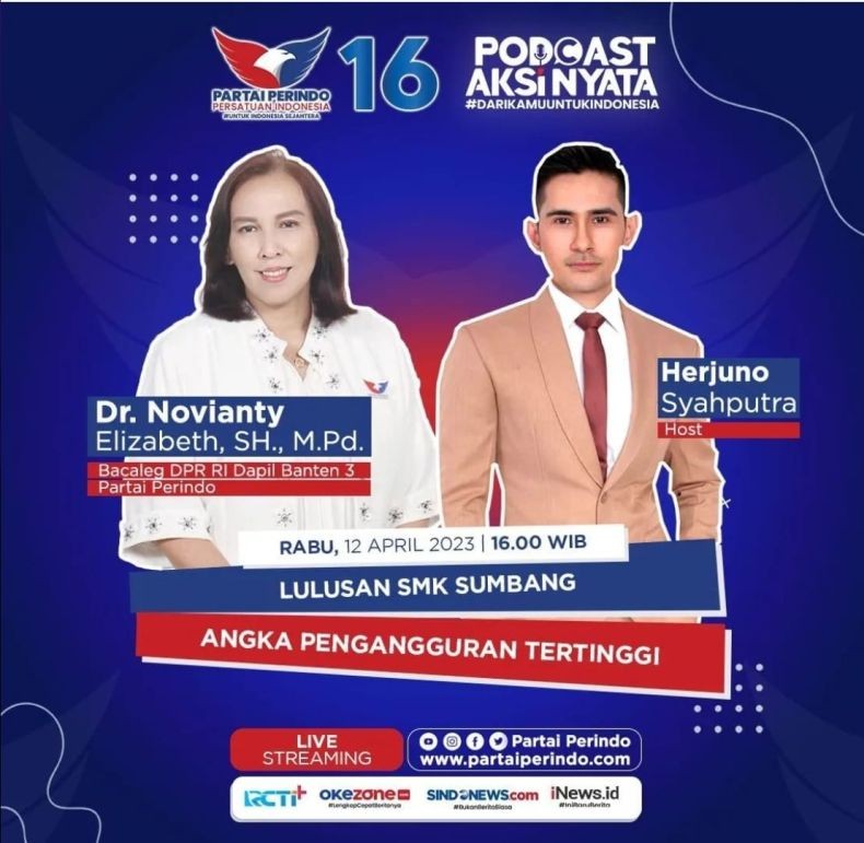 Lulusan SMK Sumbang Angka Pengangguran Tertinggi di Podcast Aksi Nyata Hari Ini Pukul 16.00 WIB 