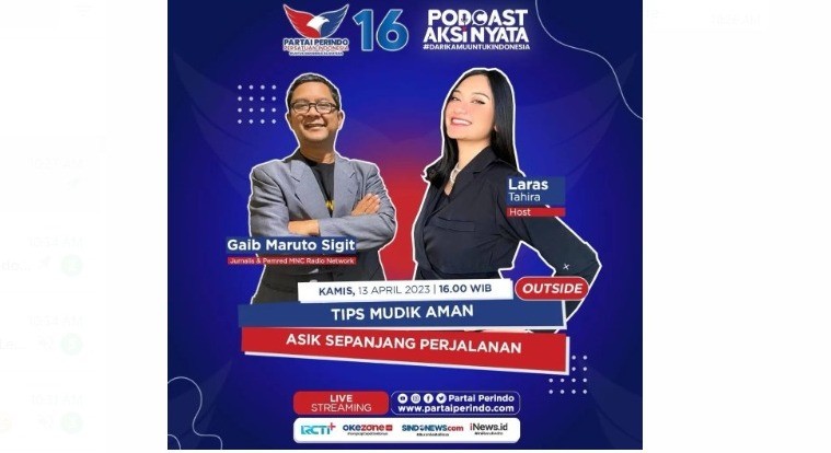 Simak Tips Mudik Aman dan Asyik di Podcast Aksi Nyata Hari Ini 